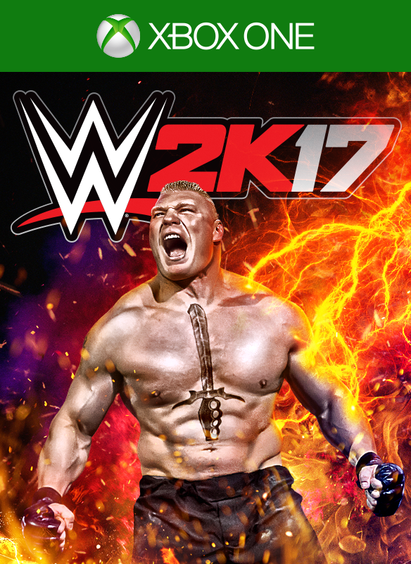 WWE 2K17 NXT Edition box art for Xbox One